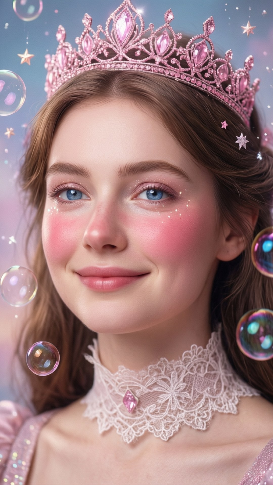 Serene Glinda Portrait by Wallpapers.art Studio