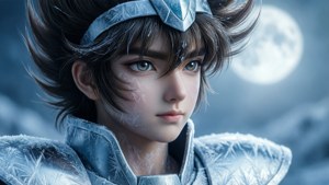 Serene Ice Warrior