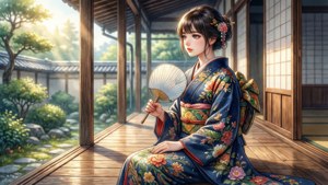 Serene Kimono Daki