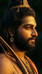 Serene Lord Rama Portrait