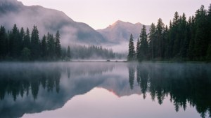 Serene Mountain Lake