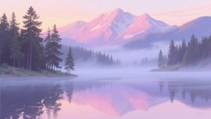 Serene Mountain Mist