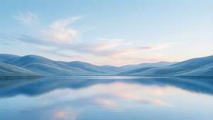 Serene Pastel Hills