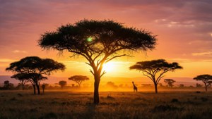 Serengeti Sunrise Splendor