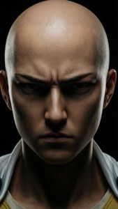 Serious Saitama Face
