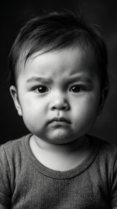 Serious Studio Portrait