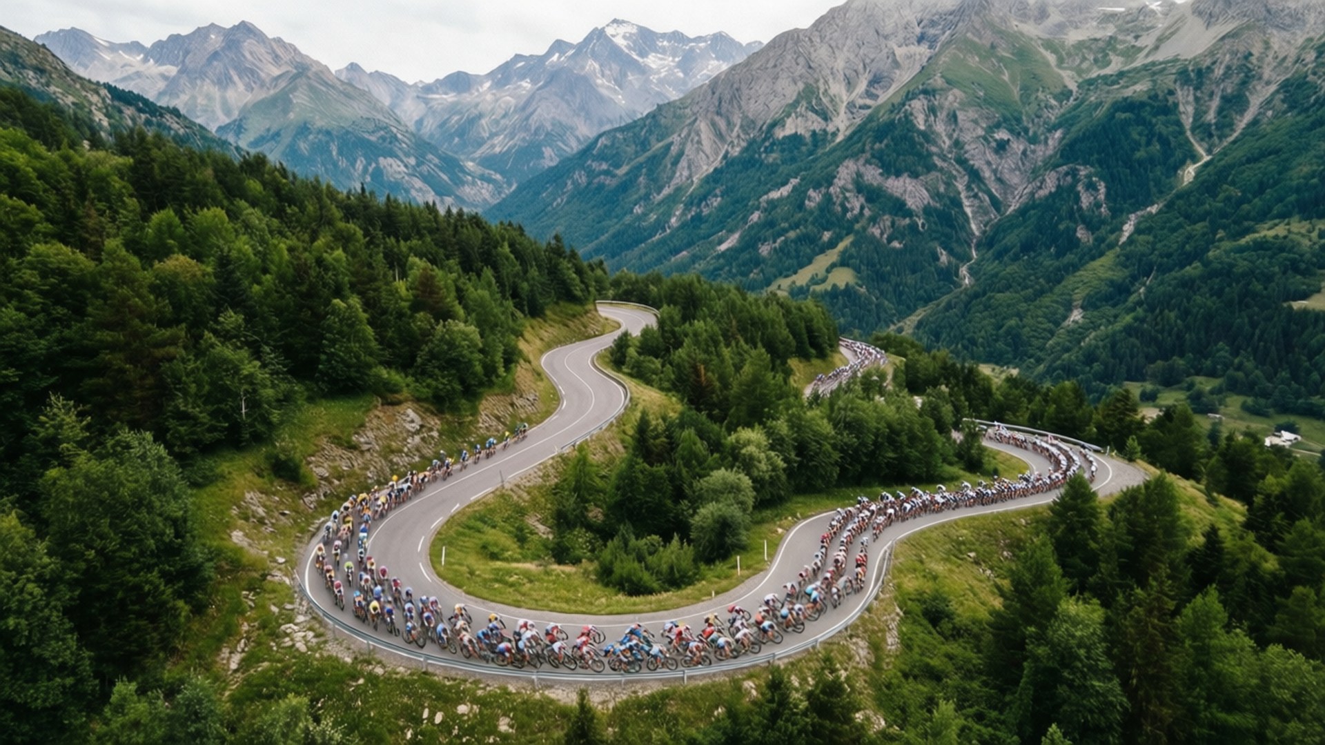 Serpentine Peloton by Wallpapers.art Studio