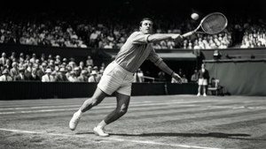 Serve at Wimbledon