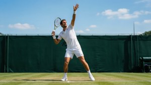 Serve at Wimbledon