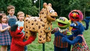 Sesame Street Piñata Party