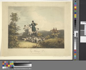Set of four: (1) Stag Hunting
