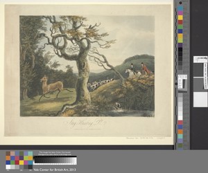 Set of four: (2) Stag Hunting