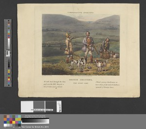 Set of four: Comparative Sporting. 1. Grouse Shooting/The Right Sort