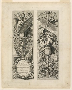 Set of Trophies, from "Trophey a l'Antique"