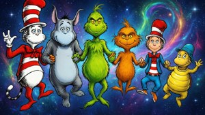 Seuss Characters Constellation