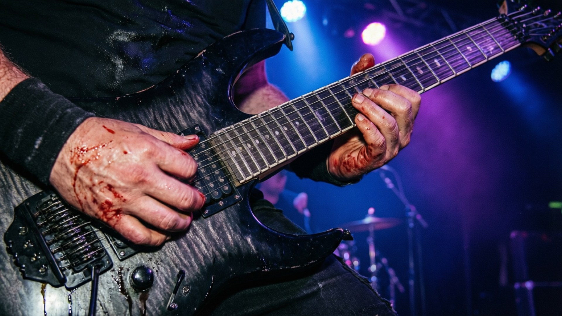 Seven-String Fury by Wallpapers.art Studio