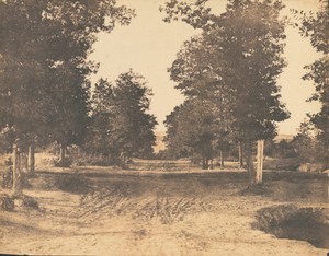 [Sèvres et Les Environs. Changes et Bois and et à Montour de Lèvres. Chemin descendent des Bruyèsus à Gallardon.