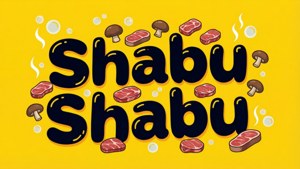 Shabu Shabu Typography