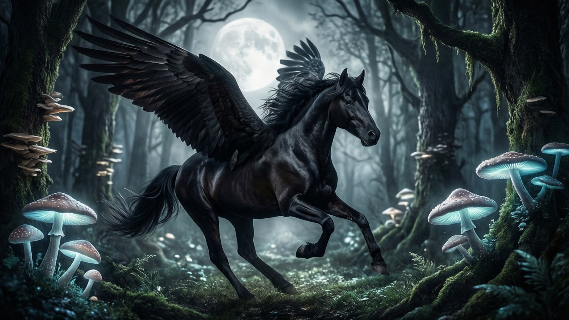 Shadow Flight by Wallpapers.art Studio