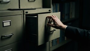 Shadow Hand File Cabinet