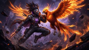 Shadow vs Fire