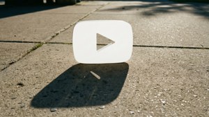 Shadowed Play Button