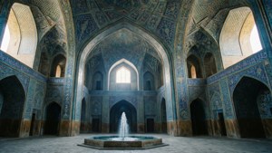 Shah Mosque Grand Interior