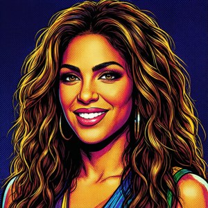 Shakira Pop Art