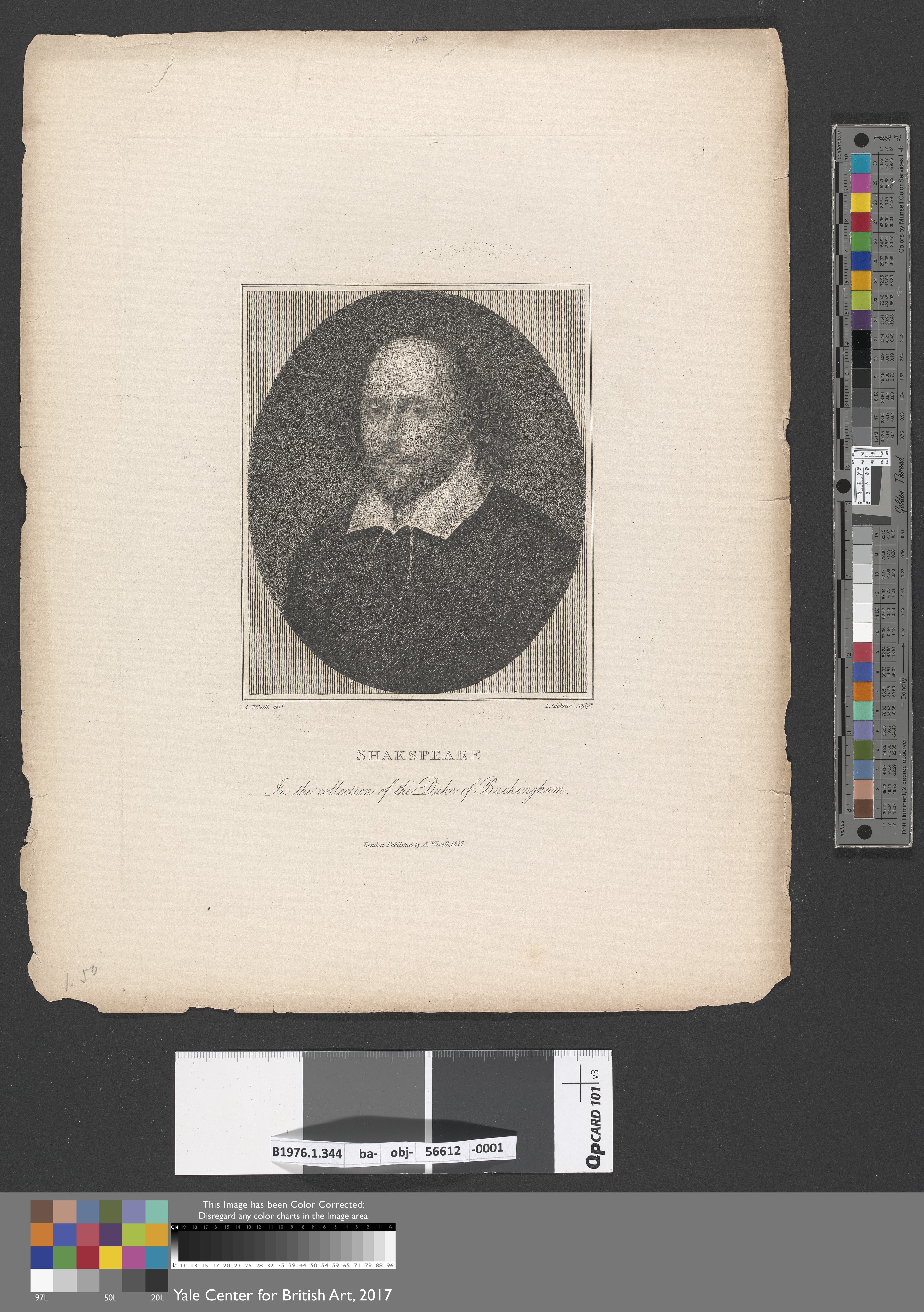 Shakspeare by Abraham Wivell