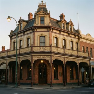 Shamrock Hotel Evening