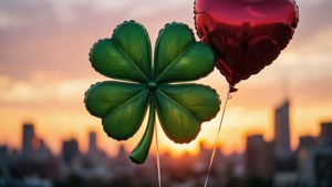 Shamrock Love Balloon