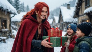 Shanks Delivers Presents