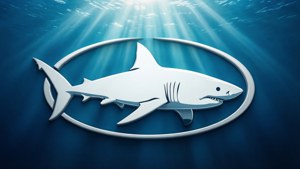 Shark Silhouette Logo