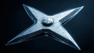 Sharp Metallic Star