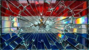 Shattered Glass Flag