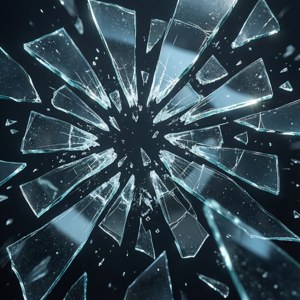 Shattered Glass Shards