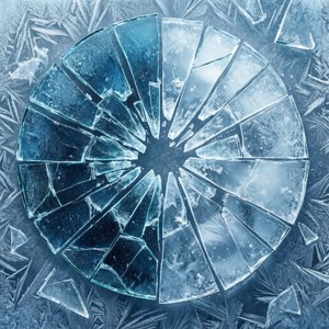 Shattered Ice Circles