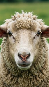 Sheep Close-Up