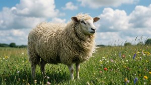 Sheep in Meadow