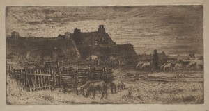 Sheepfold: Sunset
