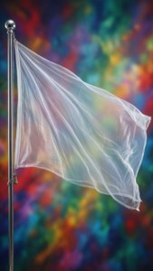 Sheer Flag Abstract