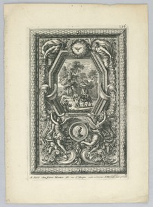 Sheet from the set, "Ornemens de Peaneaux pour... Lambris"