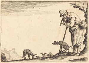 Shepherd Playing Flute