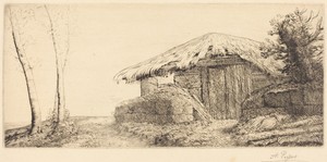Shepherd's Hut on a Hillside  (Bergerie sur le coteau)