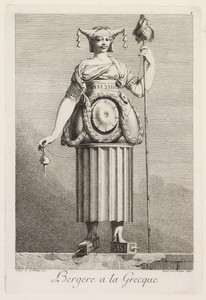 Shepherdess in the Greek Style, Plate 4