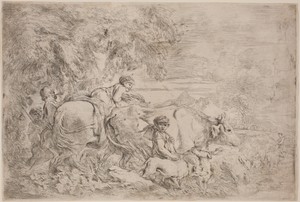Shepherds Following Their Flock