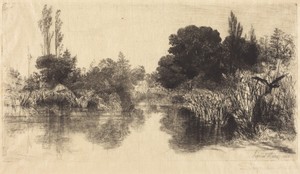 Shere Mill Pond (The Larger Plate)
