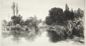 Shere Mill Pond (The Larger Plate)