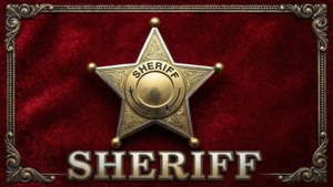 Sheriff Star Badge Text