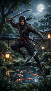 Shinobi's Moonlit Garden
